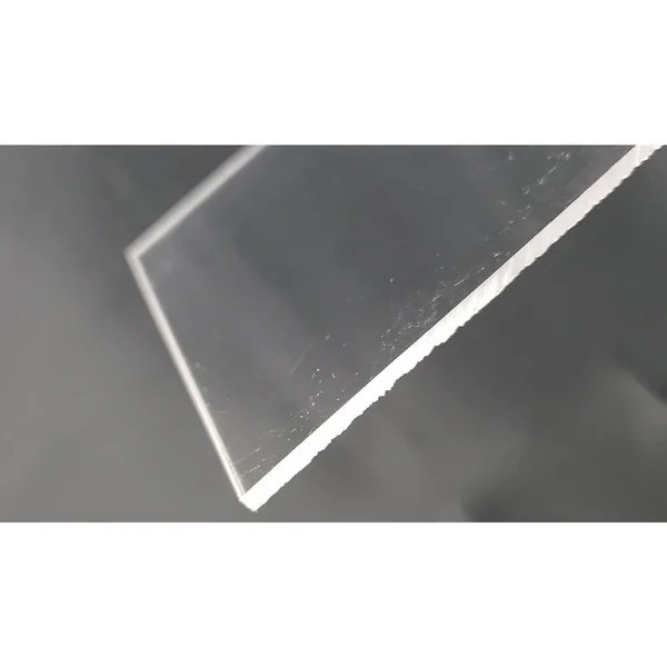 Ondura Tuftex Clear Single Acrylic Sheet 48 in. W x 48 in. L x 3 mm