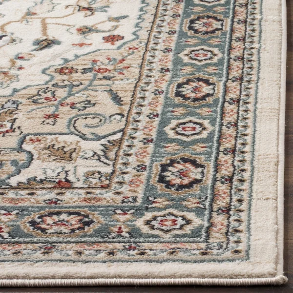 Safavieh LNH338A Lyndhurst Teal, Grey Area Rug - 8& x 10&