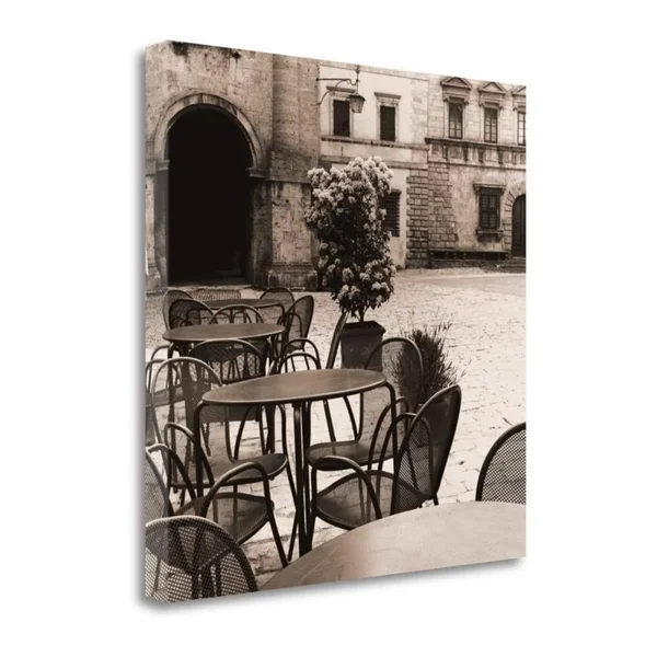 28x22 x 28x22 Caffe Toscana by Alan Blaustein Fine Art Giclee Print