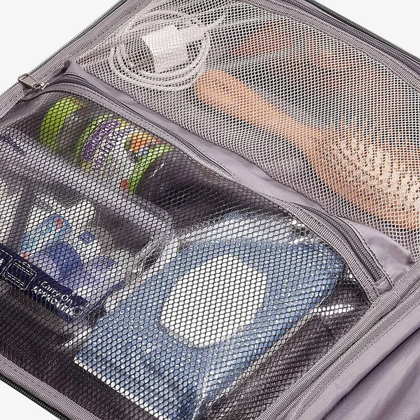 eBags Piazza 22x22 Carry-On Spinner Heathered Graphite