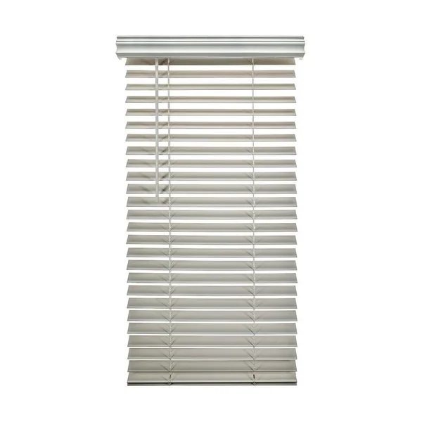 Porch & den Jex Smooth Snow White Fauxwood Cordless 2-Inch Blinds - 63X72