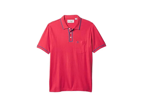 Original Penguin Men's Earl Polo Shirt - Cardinal