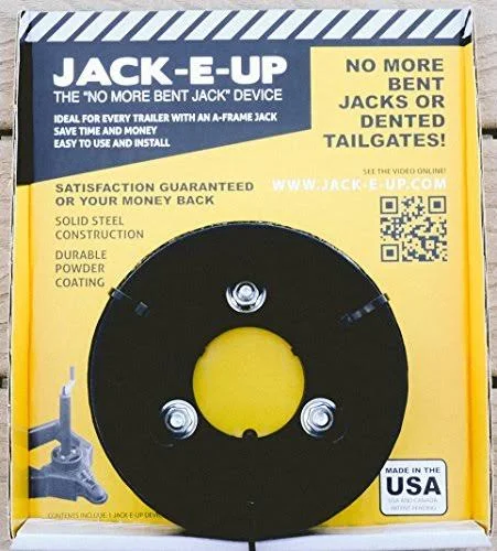 Jack-E-Up Black Universal for Top-Wind - Side-Wind & Electric Triangle Based Jack