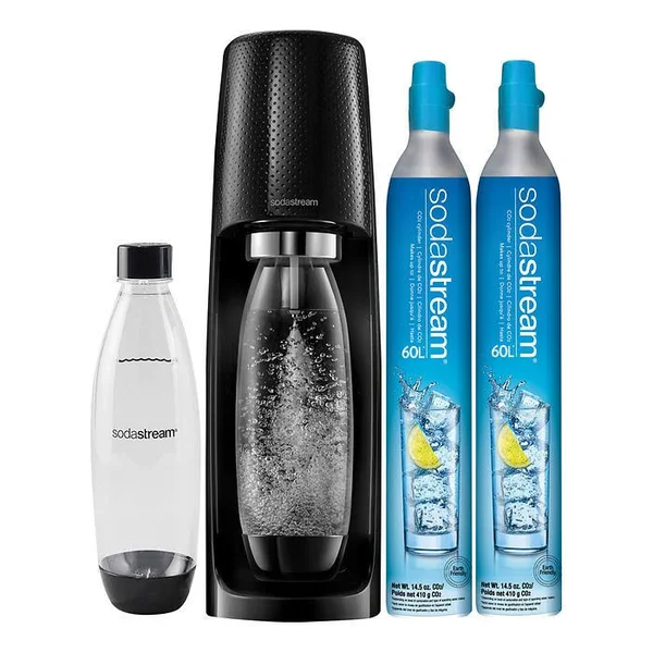 Sodastream Fizzi Sparkling Water Maker Bundle - Black
