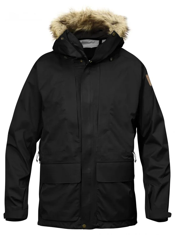Fjallraven - Men's Keb Eco-Shell Parka - Black, Xs