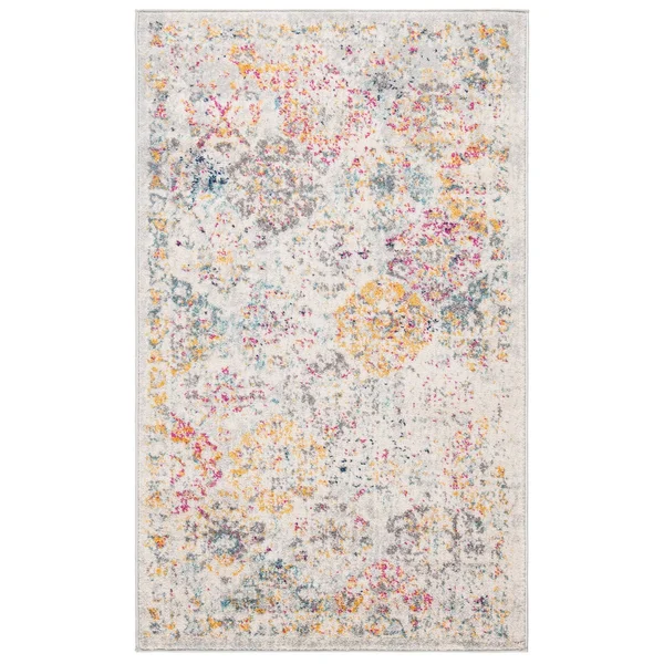 Safavieh Madison MAD611A 2&3x22 x 22& Ivory and Aqua Runner