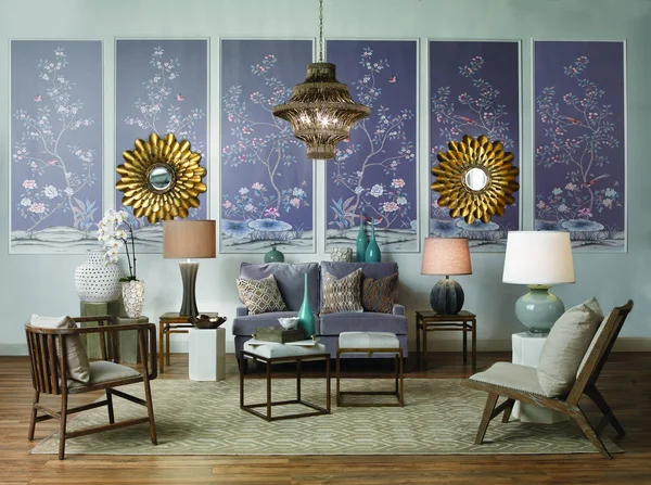 Heirloom Table Lamp - Cornflower Blue - Jamie Young