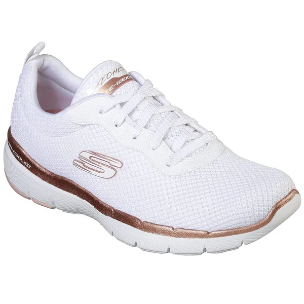 Skechers Women's Flex Appeal 3.0 First Insight Sneaker - White - 8