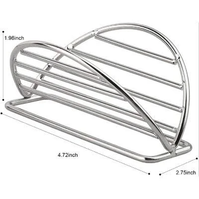 Prep & Savour Taco Holders Stand Stainless Steel Taco Rack Tray Stand Up Holder Kitchen Set for Tortillas, Burritos, Parties
