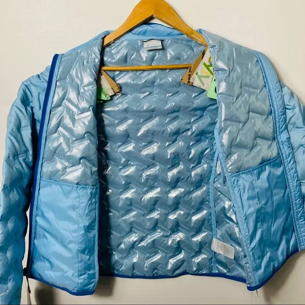 Columbia Women's Delta Ridge Down Insulated Jacket - Size: Medium, Blue