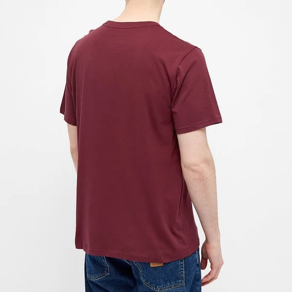 Carhartt WIP Pocket Tee Shiraz - Shiraz - Small - 100% Cotton - Men's