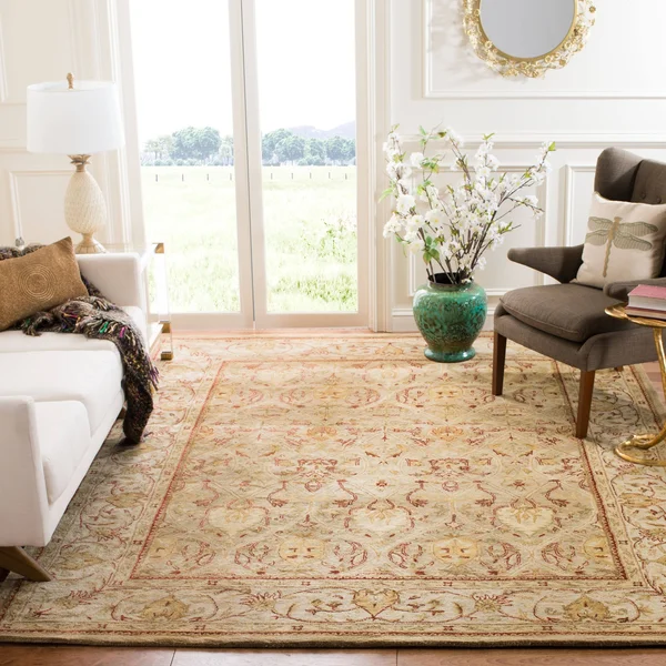 Safavieh Persian Legend PL819G Moss, Beige Rug 7&6x22 x 9&6x22 Rectangle