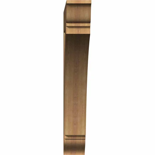 Ekena Millwork BKT06X38X38THR01SWR 5 1/2x22W x 38x22D x 38x22H Thorton Traditional Smooth Bracket, Western Red Cedar