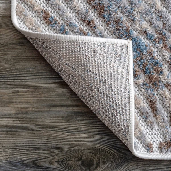 nuLOOM Hanna Textured Abstract Indoor/Outdoor Area Rug - 2& 6x22 x 12& Runner - Beige