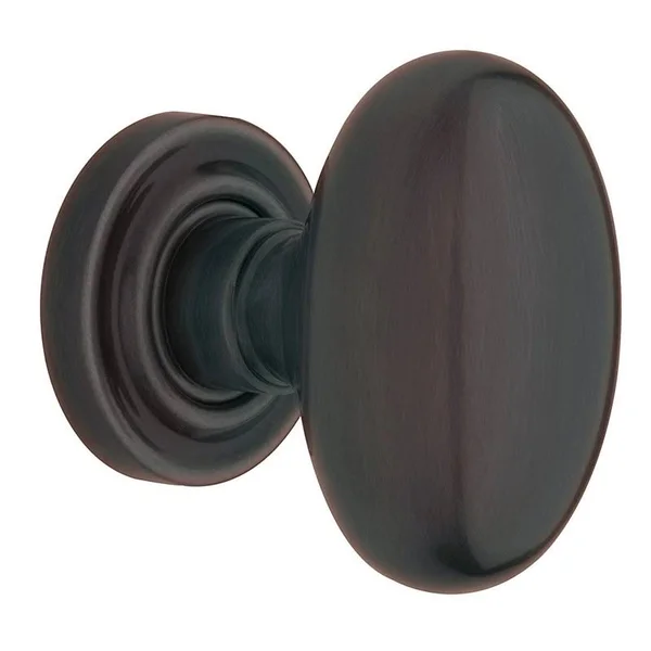 Baldwin Estate Oil Rubbed Bronze Half-Dummy Egg Door Knob 5025.IDM
