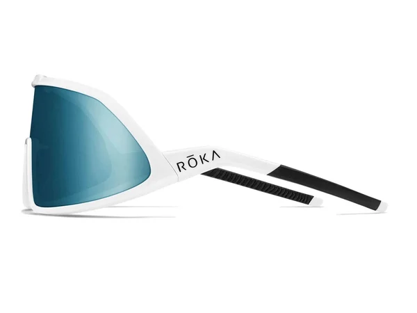 Roka Matador with Gloss White Frames - HC Fusion Mirror Lens