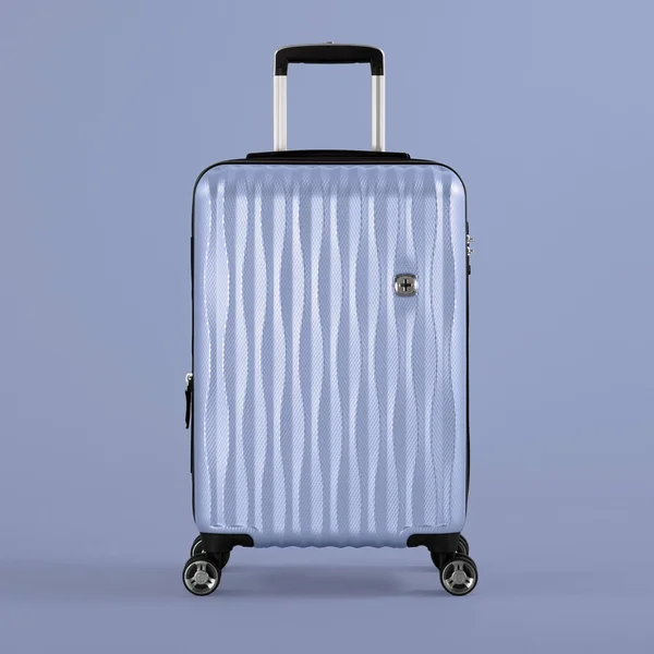 Swissgear 20 Energie USB Port Polycarb Hardside Suitcase - Periwinkle (Purple)
