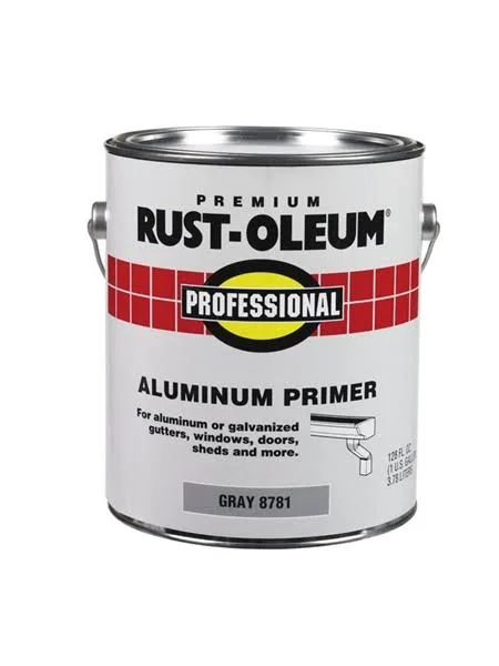 Rust-Oleum 8781402 Professional Aluminum Primer, Gallon, Grey