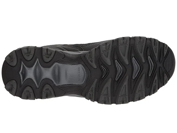 Skechers Men's After Burn M. Fit Sneakers - Black/Charcoal, 6.5