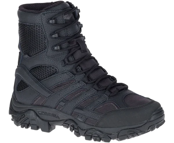 Merrell Men's Moab 2 8 inch Tactical Waterproof Boot (Black)
