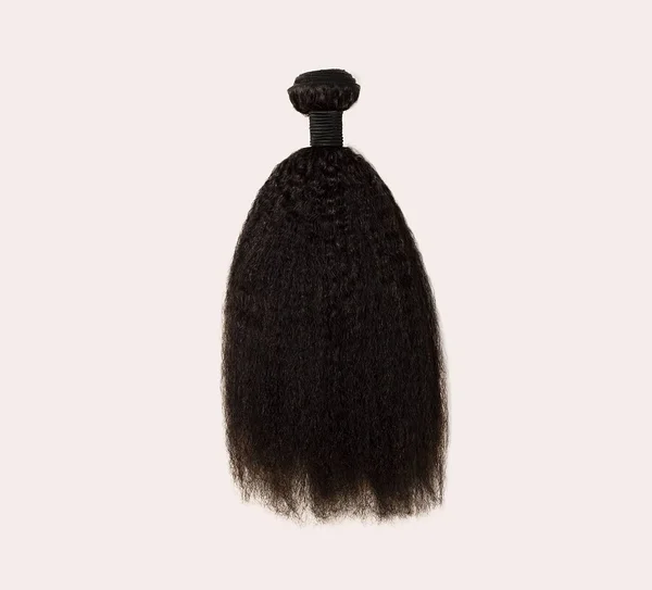 Mayvenn Virgin Brazilian Kinky Straight Bundle Hair Extensions - 12x22 Length, Black