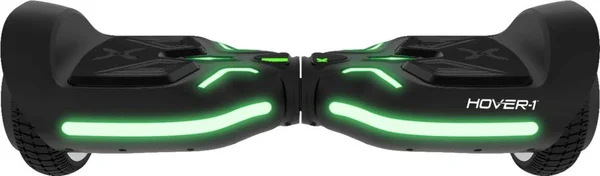 Hover-1 Black Superfly Electric Self-Balancing Scooter with 6 Mi Max Operating Range & 7 MPH Max Speed – Ipx4 Water Resistan