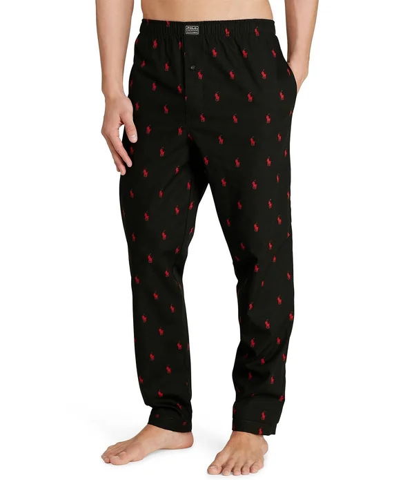 Polo Ralph Lauren Big Tall Allover Pony Pajama Sleep Pants - 2XT