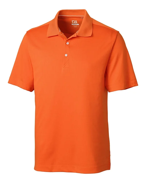 Cutter & Buck Mck00966 Men DryTec Glendale Polo College Orange 3XL
