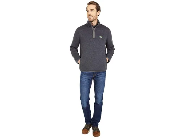 Men's L.L.Bean Sweater Fleece Pullover - Size Medium - Grey