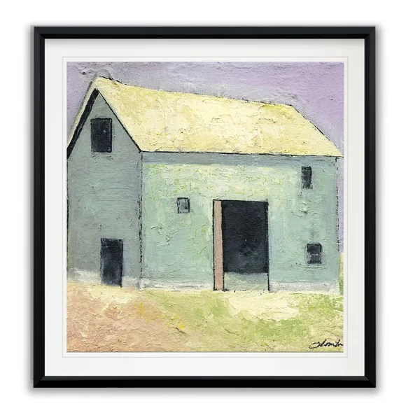 Barn I -Framed Giclee Print - 24x24
