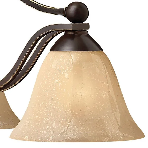 Hinkley Lighting 4653OB-CL Bolla Olde Bronze 3 Light Chandelier