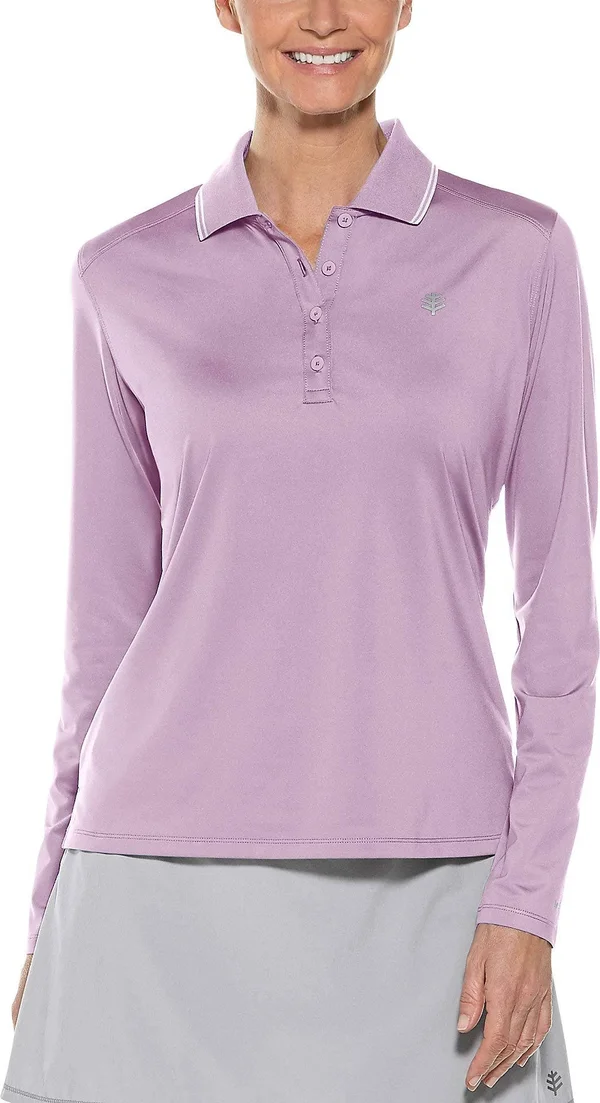 Coolibar UPF 50+ Women's Prestwick Golf Polo - Sun Protective