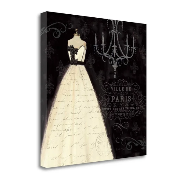 25x22 x 25x22 French Couture I by Emily Adams Fine Art Giclee Print