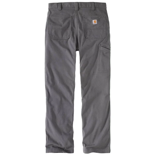 Carhartt Men's Rugged Flex Rigby Knit Lined Dungaree - 40x36 - Gravel