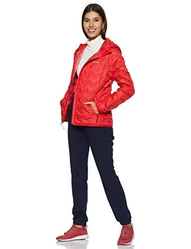 Columbia Delta Ridge Down Hooded Jacket Xs - Red Lily