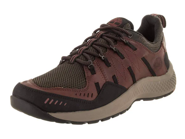 Timberland Flyroam Trail Low Leather/Mesh 8 Men's Dark Brown