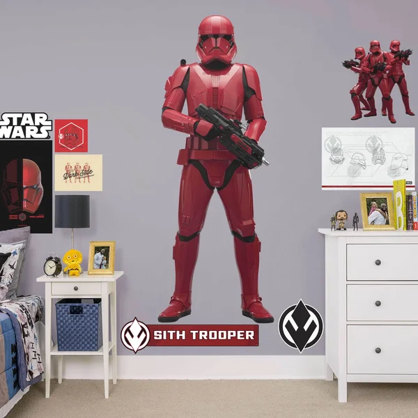 Fathead Sith Trooper - Star Wars: The Rise of Skywalker - X-Large Officially Licensed Removable Wall Decal