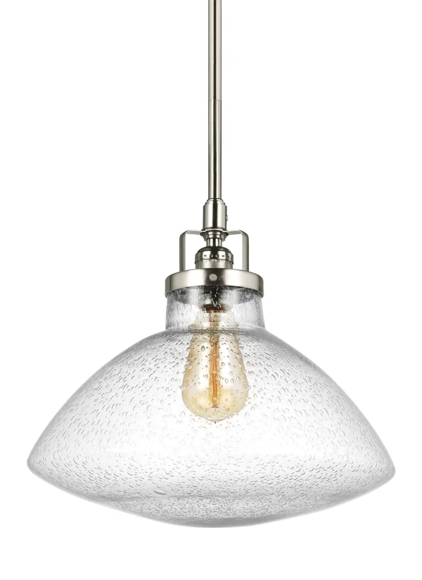 Sea Gull Lighting 6514501-962 Belton Pendant Light Brushed Nickel