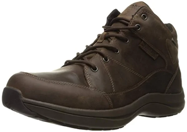 Men's Dunham Simon-DUN Waterproof Ankle Boot, Size: 12, Brown