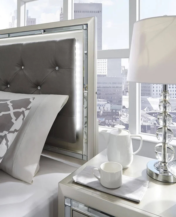 Ashley Lonnix Queen Upholstered Panel Headboard