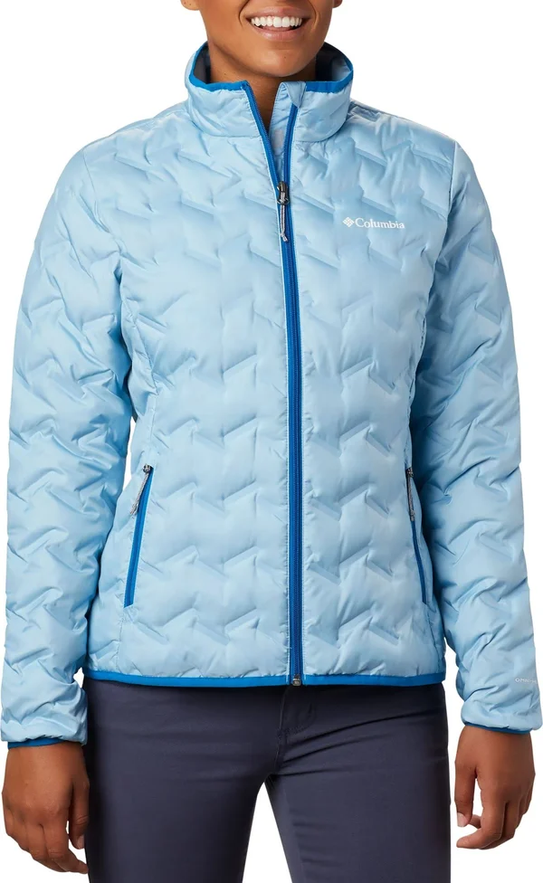 Columbia Women's Delta Ridge Down Insulated Jacket - Size: Medium, Blue