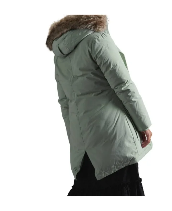 Superdry Women's Rookie Down Parka Coat - Silver
