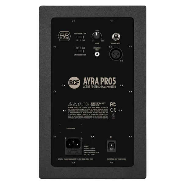 RCF Ayra Pro5 Active 5x22 Two-Way Studio Monitor