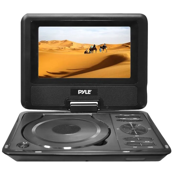 Pyle 9x22 Widescreen High Resolution Portable Monitor w/ Built-In DVD, MP3, MP4 Players