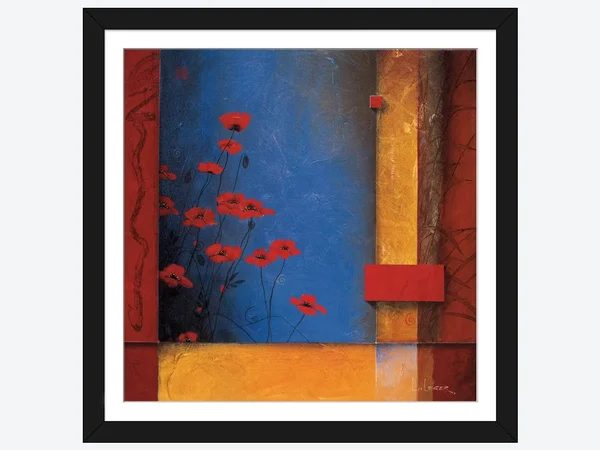 Framed Poster Prints - Mystic Journey by Don Li-Leger ( Floral & Botanical > Flowers > Poppies art)