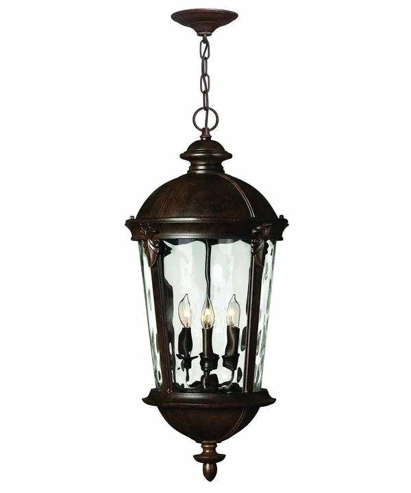 Hinkley Windsor Hanging Outdoor Light - River Rock 1892RK