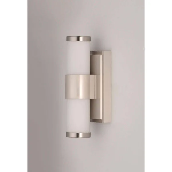 Maxim - 52112WTSN - LED Bath Vanity - Optic - Satin Nickel