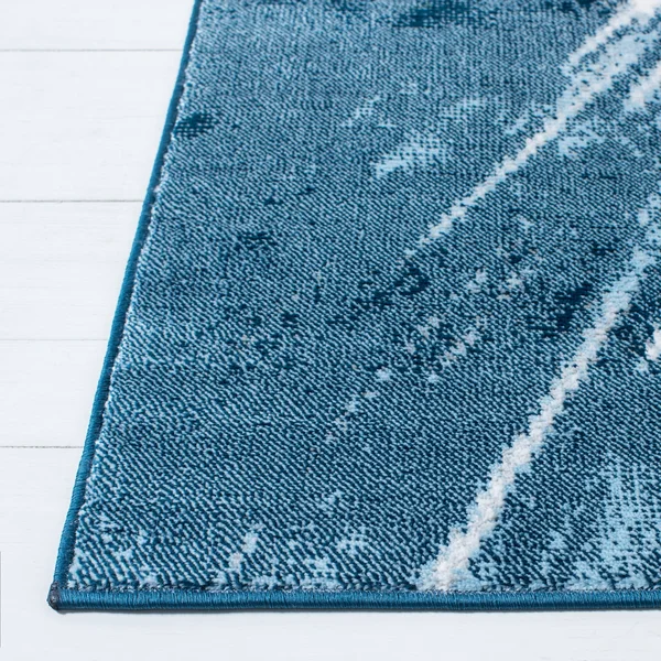 Safavieh Lagoon Rug Collection LGN202B - Beige, Blue - 4&-5x22 x 6&-5x22