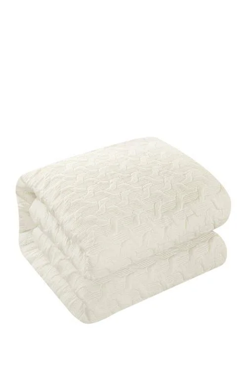 Chic Home Jazmaine 3-Piece King Comforter Set in Beige