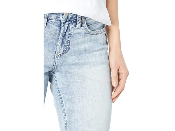 Silver Jeans Co. Suki Straight Leg Ankle Jeans - Indigo - Size 31